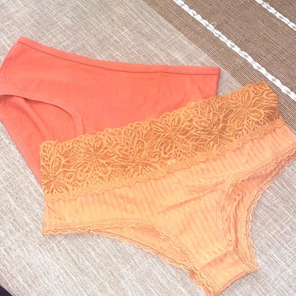 aerie Other - Bundle- 2 pairs of NWT Aerie panties, sz L